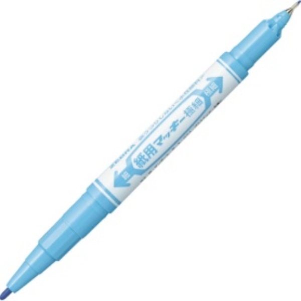 ZEBRA Paper Marker Ultra Fine Tip Ink Color: Light Blue WYTS5-LB