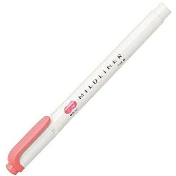 Zebra Highlighter Milky Liner Mild Coral Pink WKT7-MCOP
