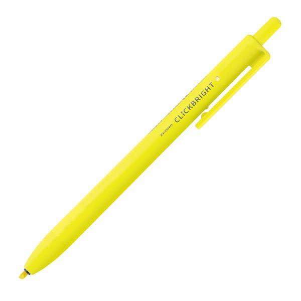 Zebra Click Bright Highlighter WKS30- (Y Yellow)