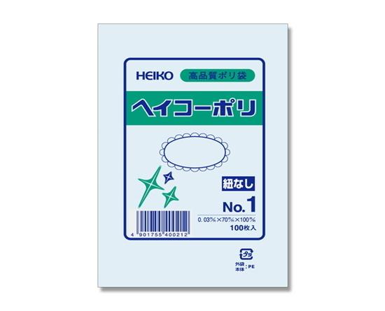HEIKO Poly Standard Bag HEIKO Poly 03 No.1 No String 006610101