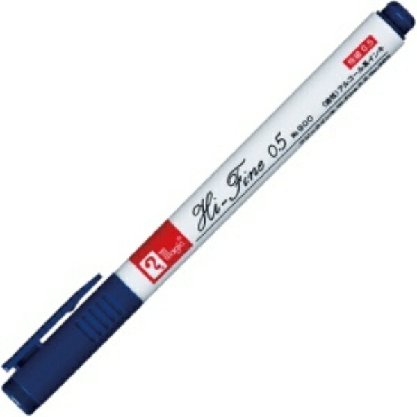 Teranishi Chemical Oil-Based Marker Magic Ink Hi-Fine 0.5 No.900 Blue M900R-T3 1 piece