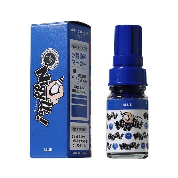 Teranishi Chemical NIGYUTTO Water-Based Marker Magic Blue GN-T3