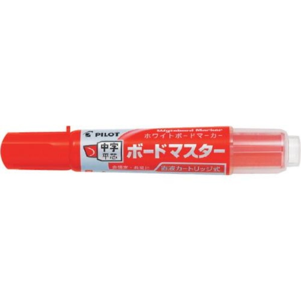 Pilot Board Marker Board Master Medium Flat Tip Red WMBM-12LC-R 1 piece