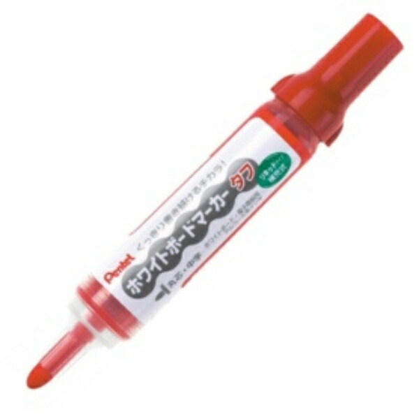 Pentel Whiteboard Marker Tough Medium Round Tip Red MW50M-B 1 piece