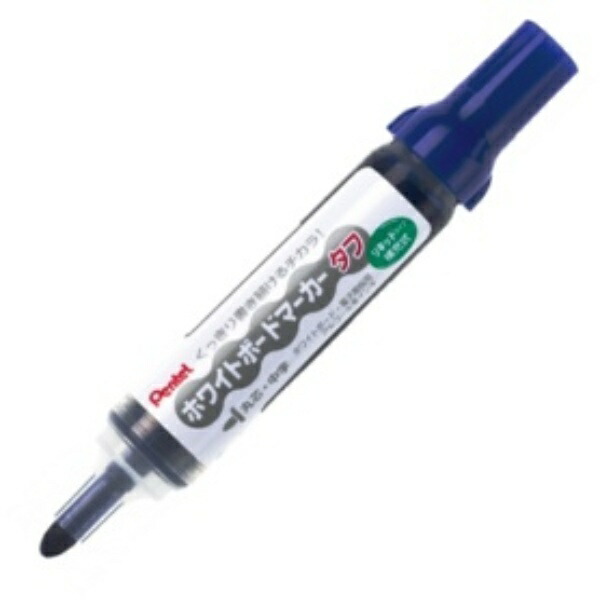 Pentel Whiteboard Marker Tough Medium Round Tip Blue MW50M-C 1 piece