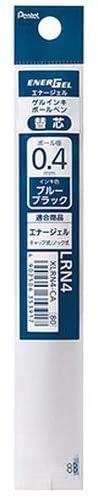 Pentel Energel Replacement Refill Ink/Blue Black 0.4mm (Extra Fine) Needle Tip XLRN4-CA