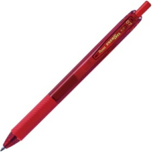 Pentel Gel Ink Ballpoint Pen Energel S 0.7mm Red BL127-B 1 Pen