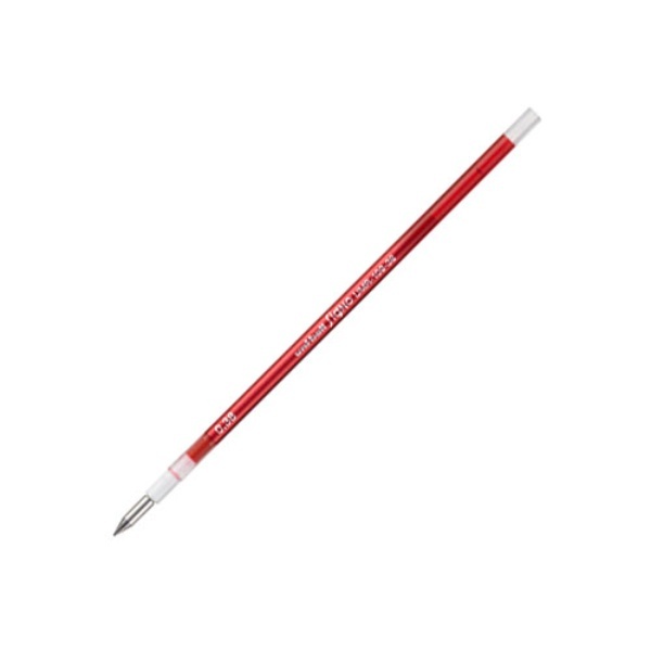 Mitsubishi Pencil Ballpoint Pen Refill Style Fit 0.38 Red UMR10938.15