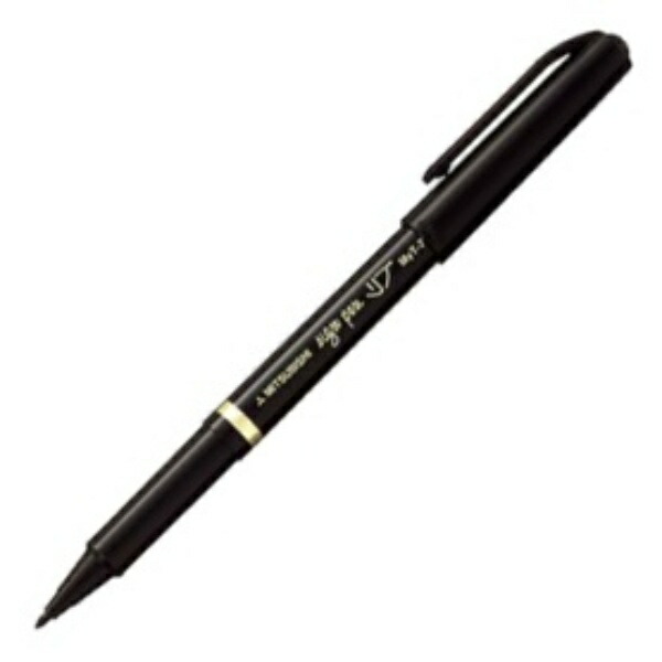 Mitsubishi Pencil Water-Based Sign Pen Rib MYT-7 Black 24