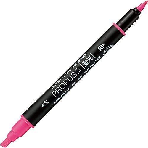Mitsubishi Pencil Water-Based Sign Pen Pro Pass 2 PUS-101T(N) Pink 13