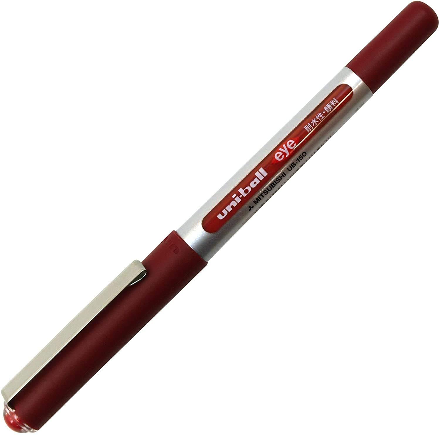Mitsubishi Pencil Water-Based Ballpoint Pen Uni-Ball i Red
