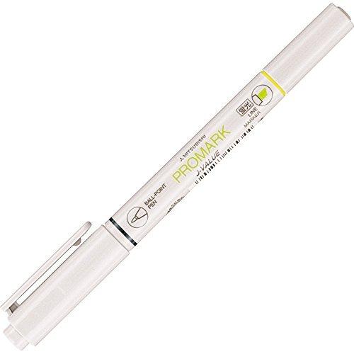 Mitsubishi Pencil Water-Based Sign Pen ProMark PB-105T Yellow 2