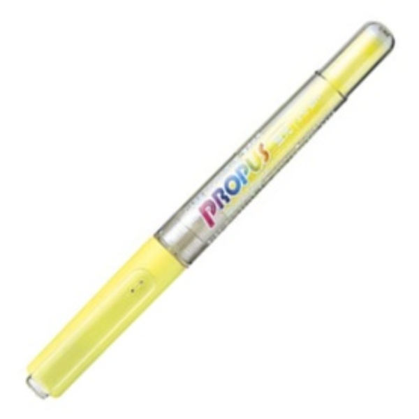 Mitsubishi Pencil Fluorescent Pen Propass Cartridge Yellow PUS155.2 1 piece