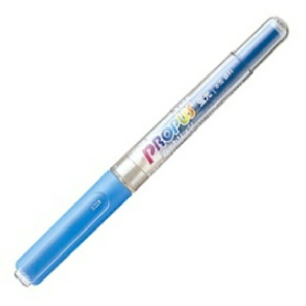 Mitsubishi Pencil Fluorescent Pen Propass Cartridge Sky Blue PUS155.48 1 Pen