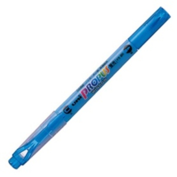 Mitsubishi Pencil Fluorescent Pen Propass Window Sky Blue PUS102T.48 1 Pen