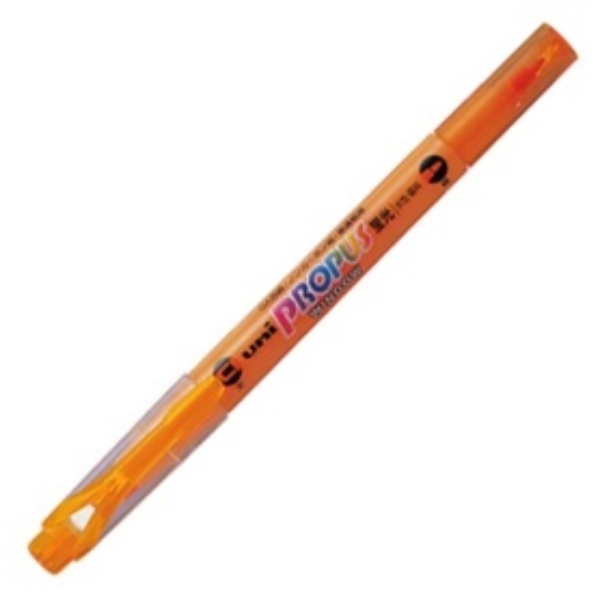 Mitsubishi Pencil Fluorescent Pen Propass Window Orange PUS102T.4 1 Pen