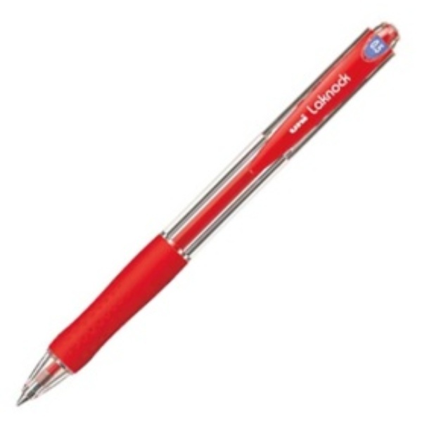 Mitsubishi Pencil Oil-Based Ballpoint Pen Very Easy Knock SN-100-05 Red 15
