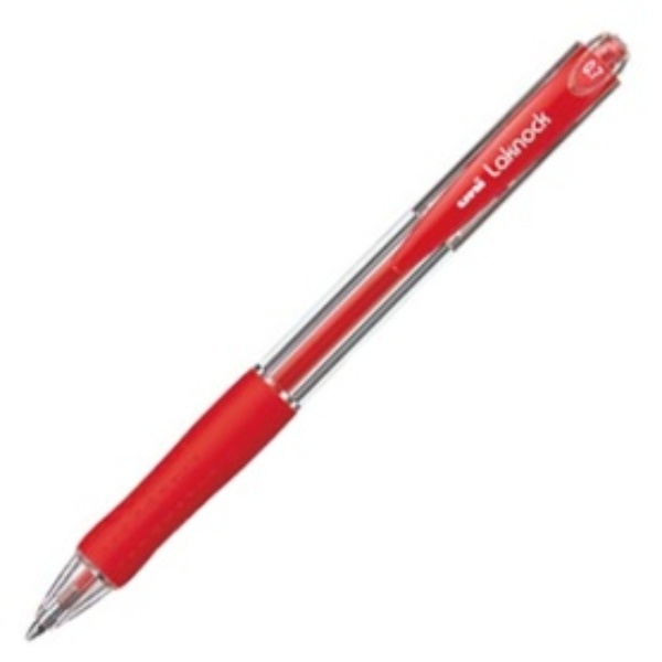 Mitsubishi Pencil Oil-Based Ballpoint Pen Very Easy Knock 0.7 Red SN10007.15