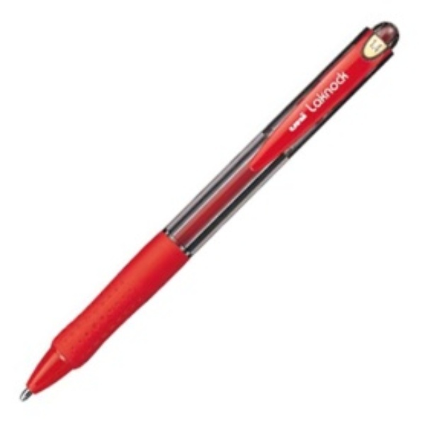 Mitsubishi Pencil Oil-Based Ballpoint Pen Very Easy Knock SN-100-14 Red 15