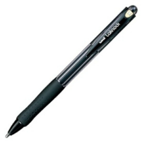 Mitsubishi Pencil Oil-Based Ballpoint Pen VERY Knock Extra-Thick 1.4mm Black SN10014.24 1 Pen