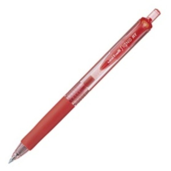 Mitsubishi Pencil Gel Ballpoint Pen Uni-ball Signo RT 0.38 Red UMN103.15