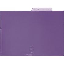 Lion Office Supplies PP Pocket Holder A4 0.2mm Thickness Violet LFS-02PH 1 Sheet