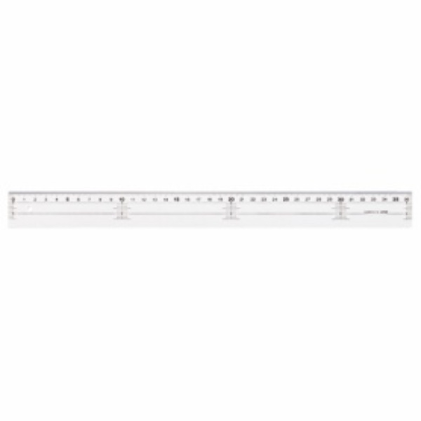 Lion Office Supplies Acrylic Straight Ruler 30cm A-10