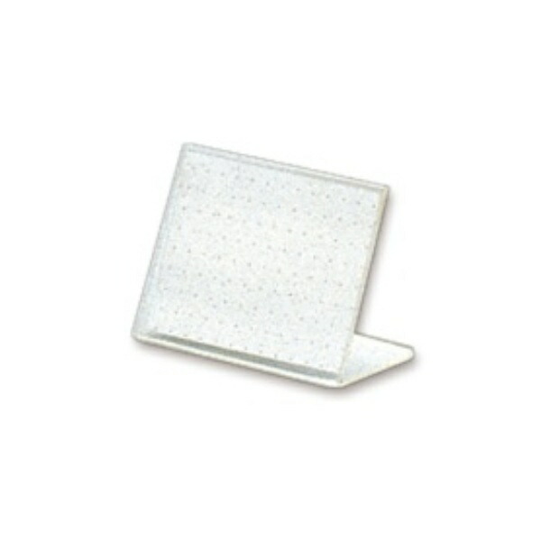 Lion Office Supplies Card Holder L-Type (Made from Recycled PET Resin) W65 x H45mm L-65K 1 piece