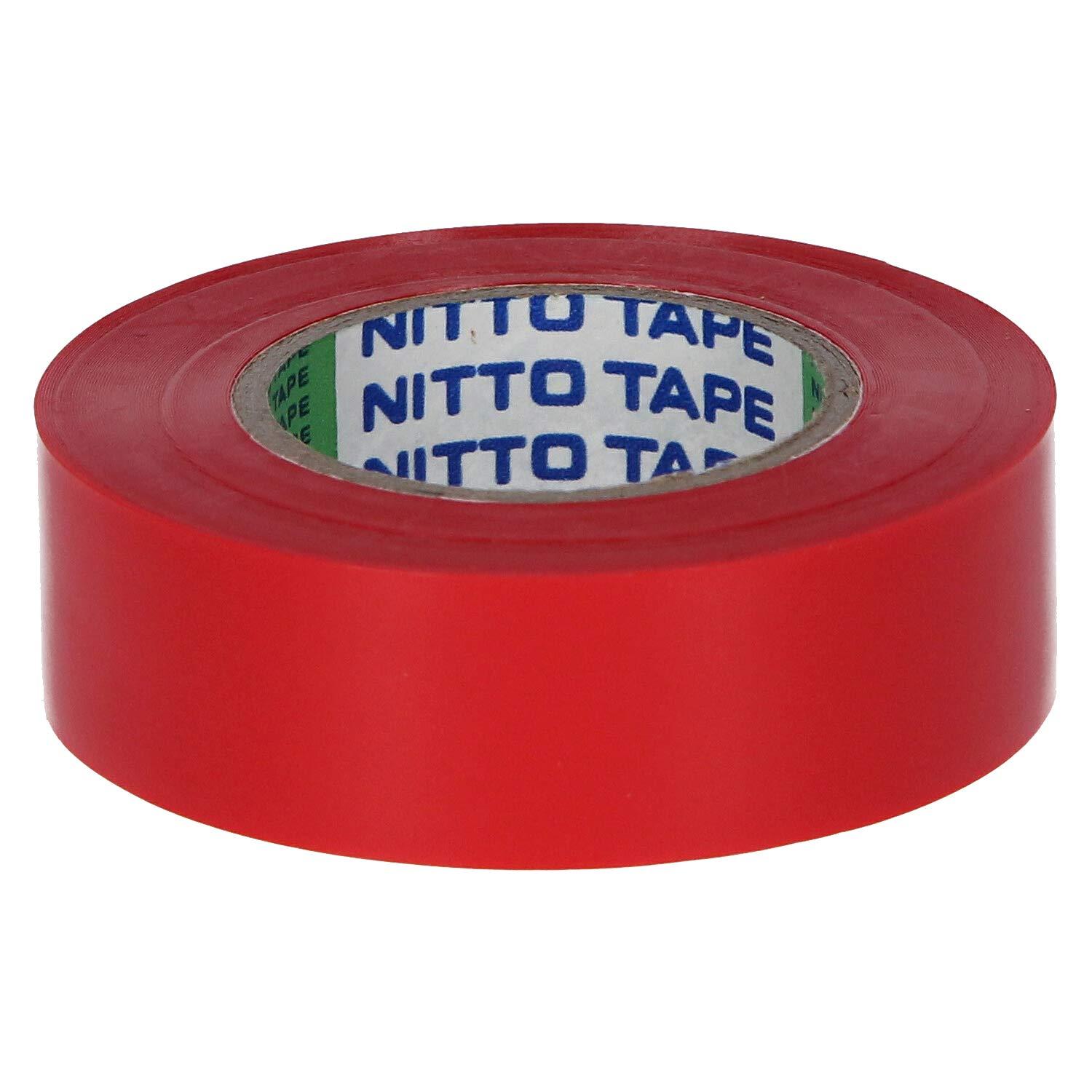 NITOMS Vinyl Tape No. 21 19mm x 10m Red J2511 1 roll