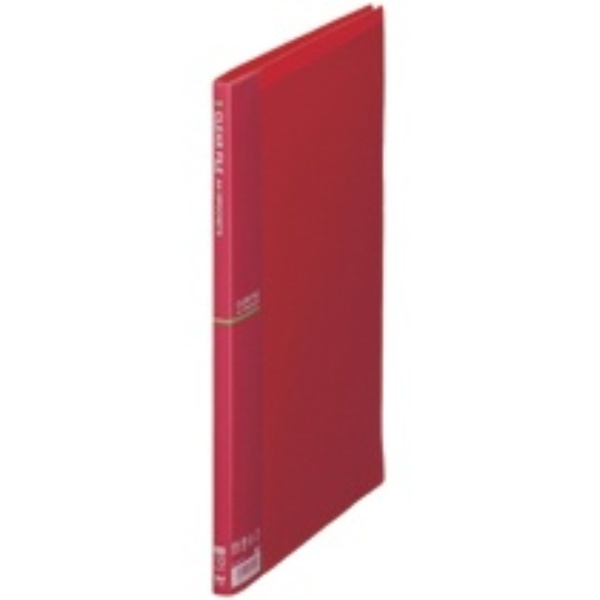 T.G. Clear File A4 Vertical 10-Piece Wine Red
