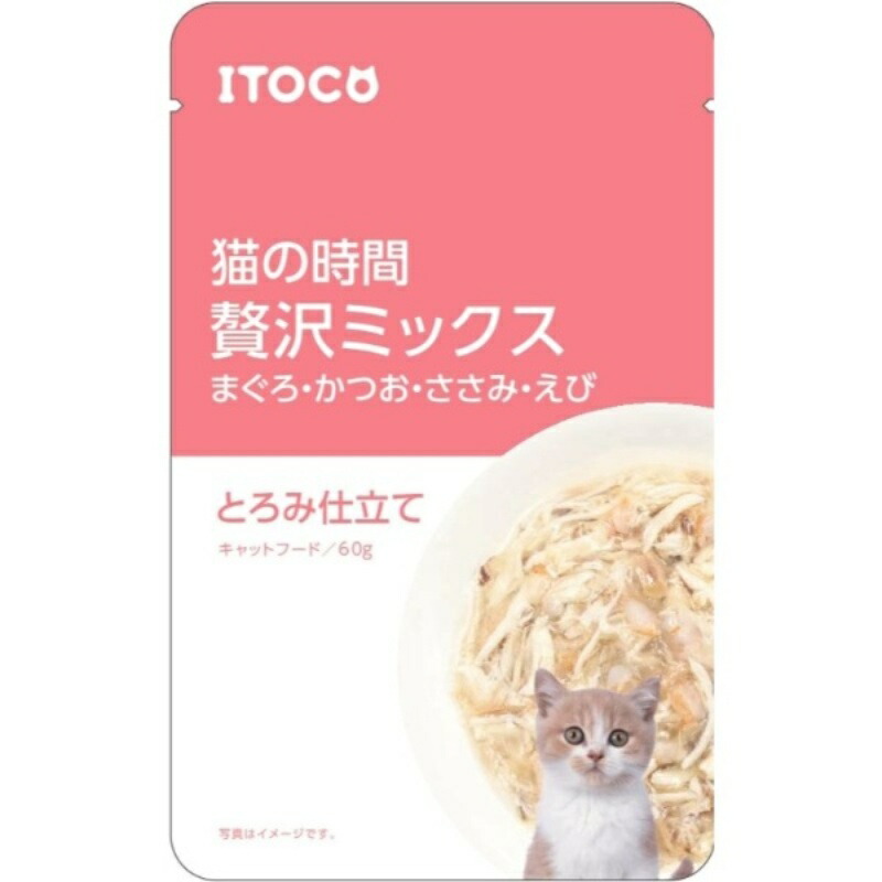 Cat Time Tuna, Bonito, Chicken Breast, Shrimp 60g Only one item