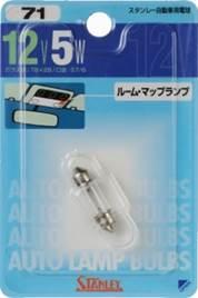 STANLEY B/P Bulb 12V 5W NO71