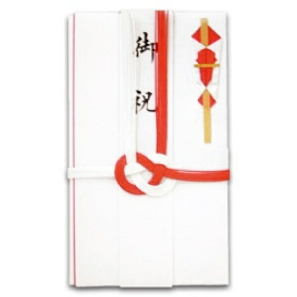 Red and white 7-piece set Envelope with short note 1 sheet