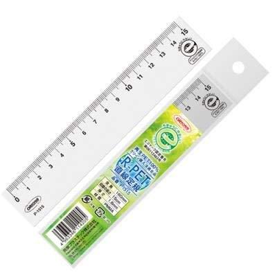 R-PET Straight Ruler 15cm