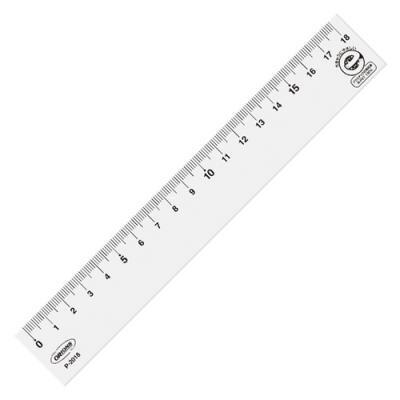 R-PET Straight Ruler 18cm