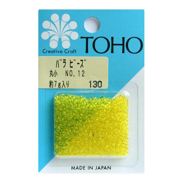 TOHO Round Small Beads Loose Pack Beads Approx. 2.2mm Outer Diameter Approx. 7g Per Pack No.12