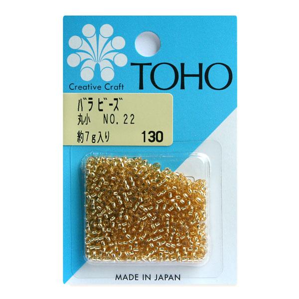 TOHO Maruko Beads Loose Pack Beads Approx. 2.2mm Outer Diameter Approx. 7g Per Pack No. 22