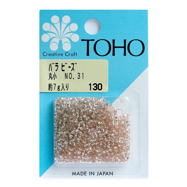 TOHO Maruko Beads Loose Pack Beads Approx. 2.2mm Outer Diameter Approx. 7g Per Pack No. 31