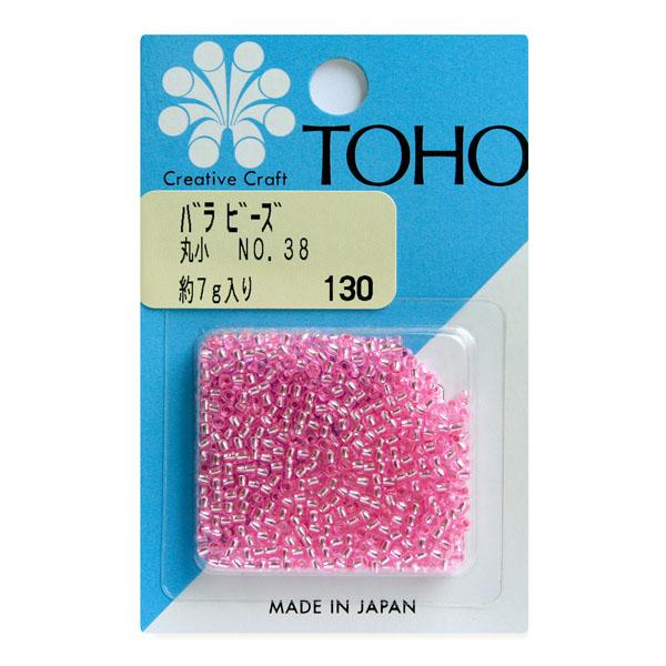TOHO Maruko Beads Loose Pack Beads Approx. 2.2mm Outer Diameter Approx. 7g Per Pack No. 38