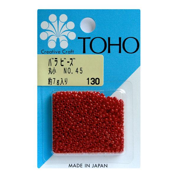 TOHO Maruko Beads Loose Pack Beads Approx. 2.2mm Outer Diameter Approx. 7g Per Pack No. 45