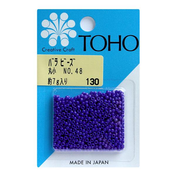 TOHO Maruko Beads Loose Pack Beads Approx. 2.2mm Outer Diameter Approx. 7g Per Pack No. 48