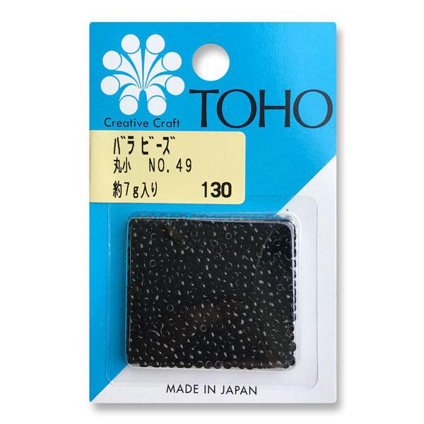 TOHO Maruko Beads Loose Pack Beads Approx. 2.2mm Outer Diameter Approx. 7g Per Pack No. 49