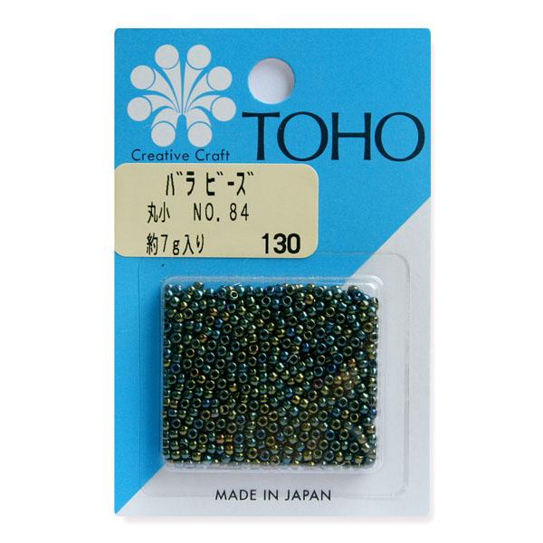 TOHO Round Small Beads Loose Pack Beads Approx. 2.2mm Outer Diameter Approx. 7g Per Pack No. 84