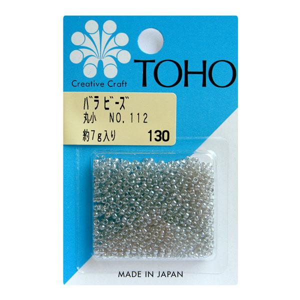 TOHO Round Small Beads Loose Pack Beads Approx. 2.2mm Outer Diameter Approx. 7g Per Pack No.112
