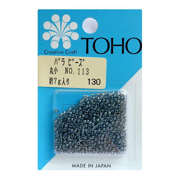 TOHO Maruko Beads Loose Pack Beads Approx. 2.2mm Outer Diameter Approx. 7g Per Pack No.113