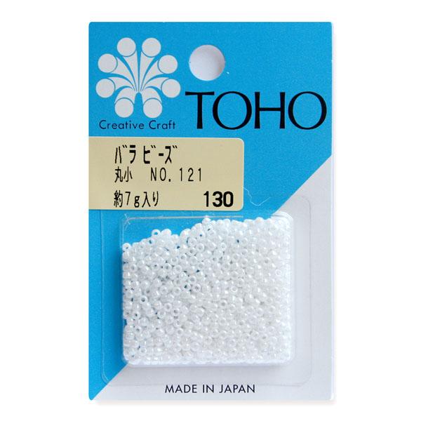 TOHO Maruko Beads Loose Pack Beads Approx. 2.2mm Outer Diameter Approx. 7g Per Pack No.121