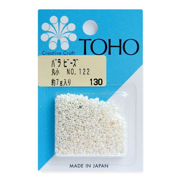 TOHO Maruko Beads Loose Pack Beads Approx. 2.2mm Outer Diameter Approx. 7g Per Pack No.122