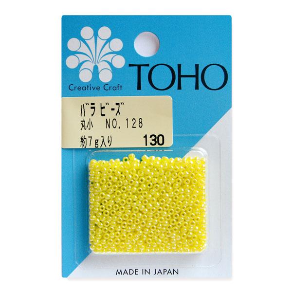TOHO Maruko Beads Loose Pack Beads Approx. 2.2mm Outer Diameter Approx. 7g Per Pack No.128