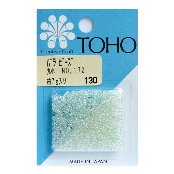 TOHO Round Small Beads Loose Pack Beads Approx. 2.2mm Outer Diameter Approx. 7g Per Pack No. 172