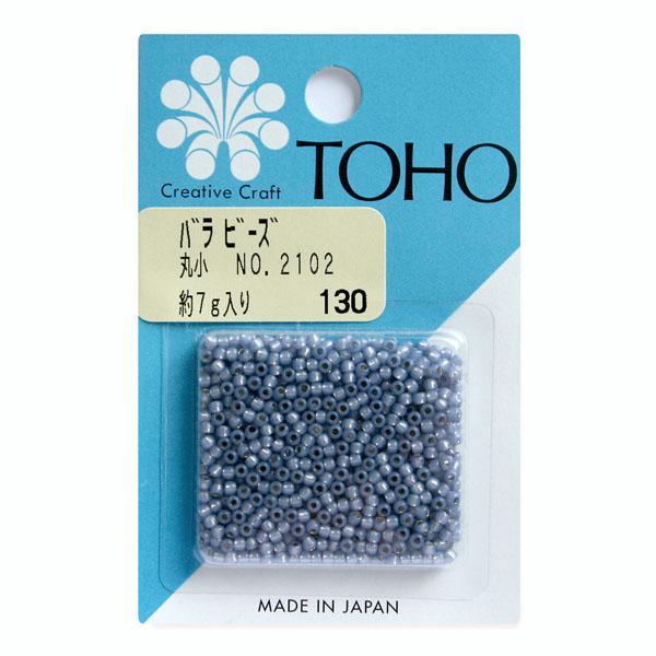 TOHO Maruko Beads Loose Pack Beads Approx. 2.2mm Outer Diameter Approx. 7g Per Pack No.2102